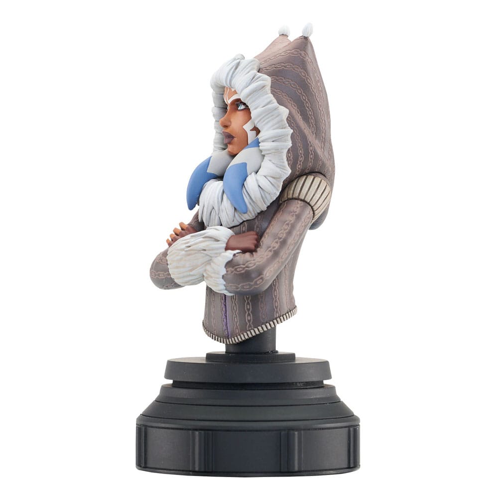 [PRÉ-RESERVA] Star Wars: The Clone Wars Bust Ahsoka Tano (Ilum) 13 cm