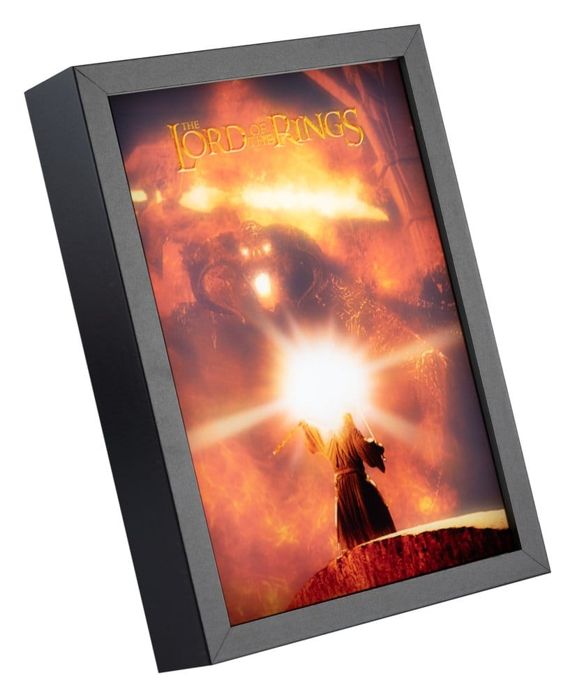 [PRÉ-RESERVA] The Lord of the Rings Framed LED Panel 28 x 20 cm