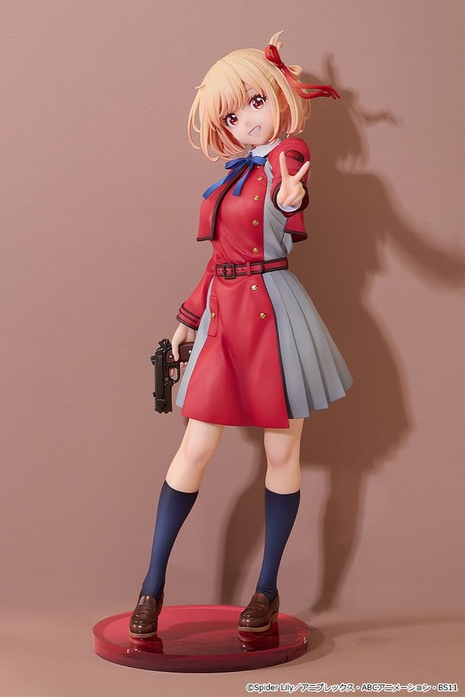 [PRÉ-RESERVA] Lycoris Recoil PVC Figur Chisato Nishikigi: Key Visual Ver. 27 cm