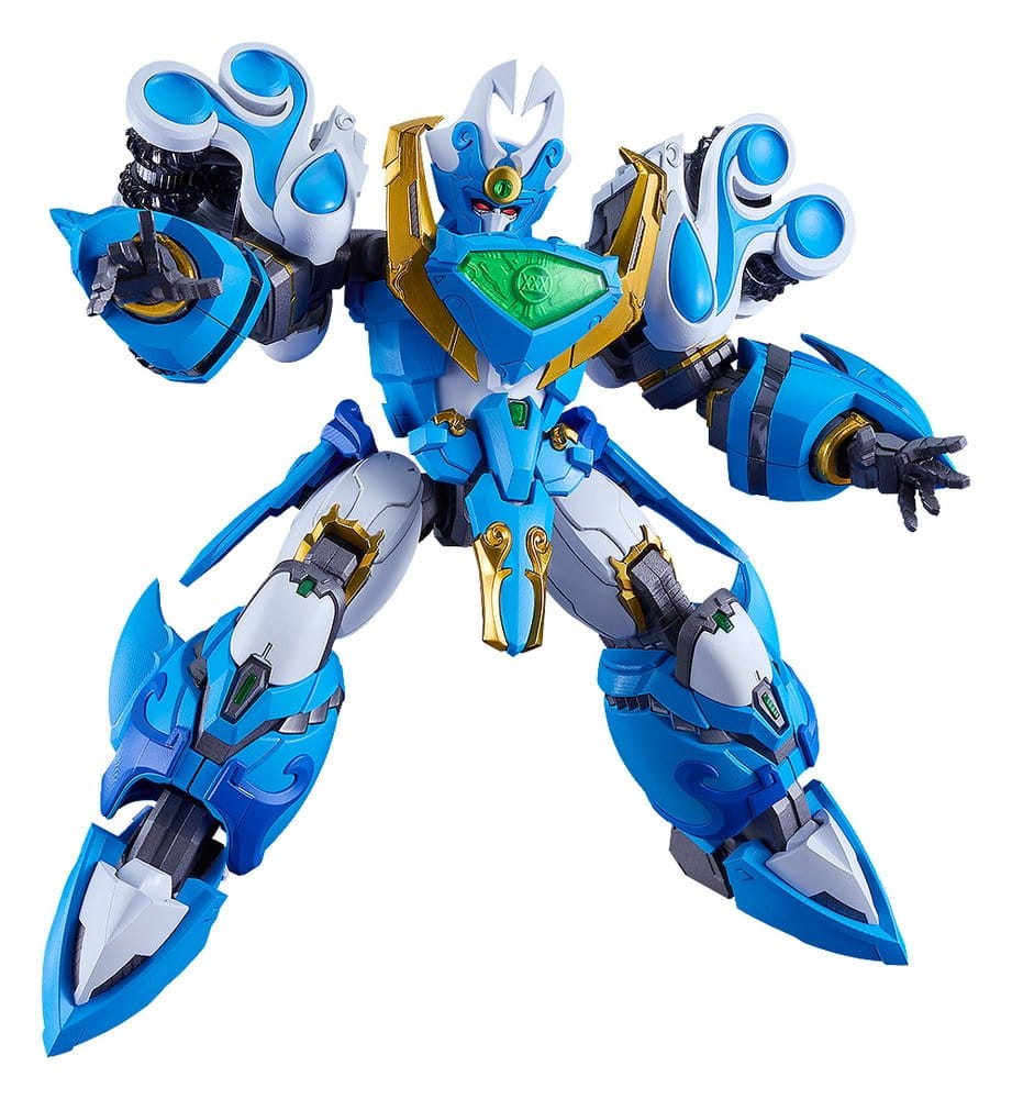 [PRÉ-RESERVA] Mado King Granzort Moderoid Plastic Model Kit King's Style Aquabeat Gold Edition 18 cm