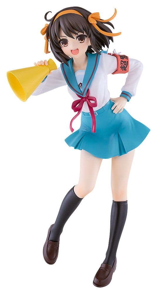 [PRÉ-RESERVA] The Melancholy of Haruhi Suzumiya Pop Up Parade PVC Figure Haruhi Suzumiya L Size 22 cm