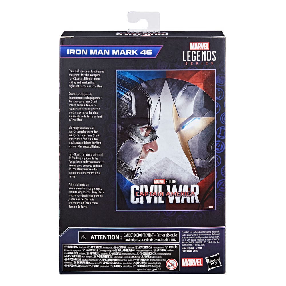 Hasbro Marvel Legends The Infinity Saga Iron Man Mark 46 (Captain America: Civil War) 15 cm