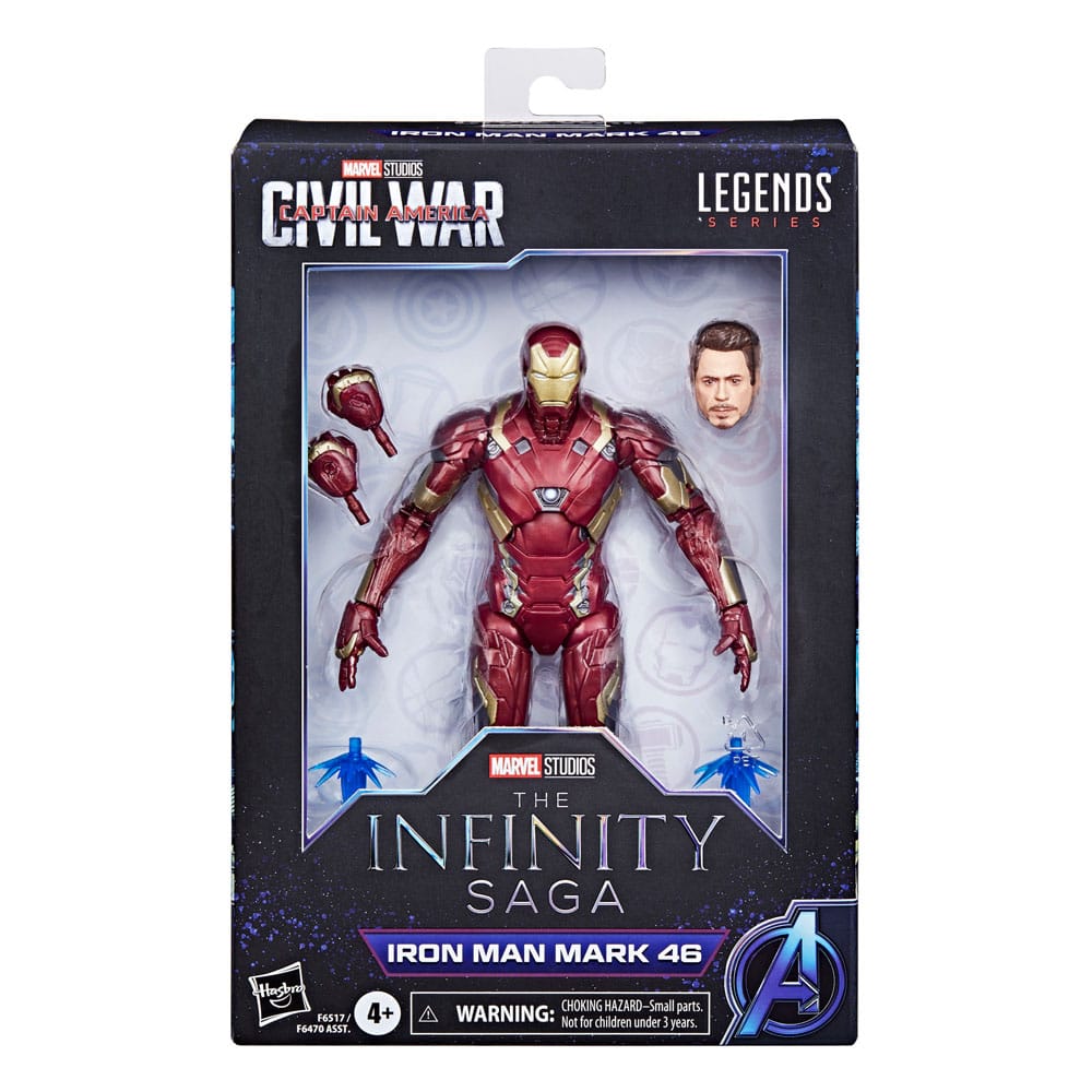 Hasbro Marvel Legends The Infinity Saga Iron Man Mark 46 (Captain America: Civil War) 15 cm