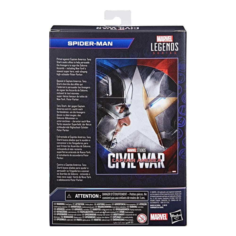 Hasbro Marvel Legends The Infinity Saga Marvel's Spider-Man (Captain America: Civil War) 15 cm