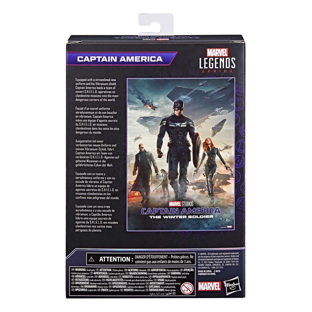 Hasbro Marvel Legends The Infinity Saga Captain America (Captain America: The Winter Soldier) 15 cm