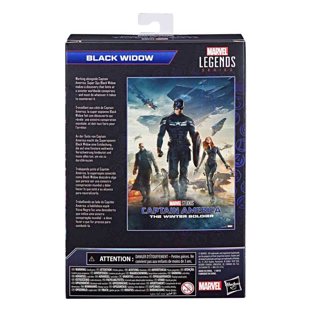 Hasbro Marvel Legends The Infinity Saga Black Widow (Captain America: The Winter Soldier) 15 cm