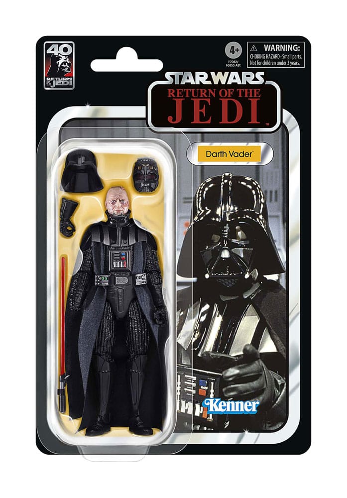 Hasbro Black Series Star Wars Episode VI 40th Anniversary Black Darth Vader