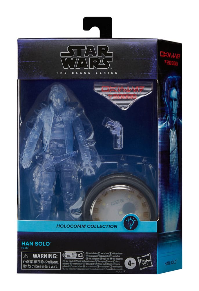 Hasbro Black Series Star Wars Holocomm Collection Han Solo