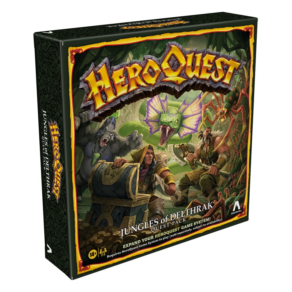 [PRÉ-RESERVA] HeroQuest Board Game Expansion Jungles of Delthrak Quest Pack *English Version*