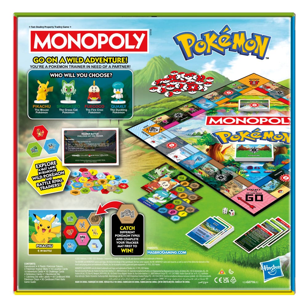 [PRÉ-RESERVA] Pokémon Board Game Monopoly *English Version*