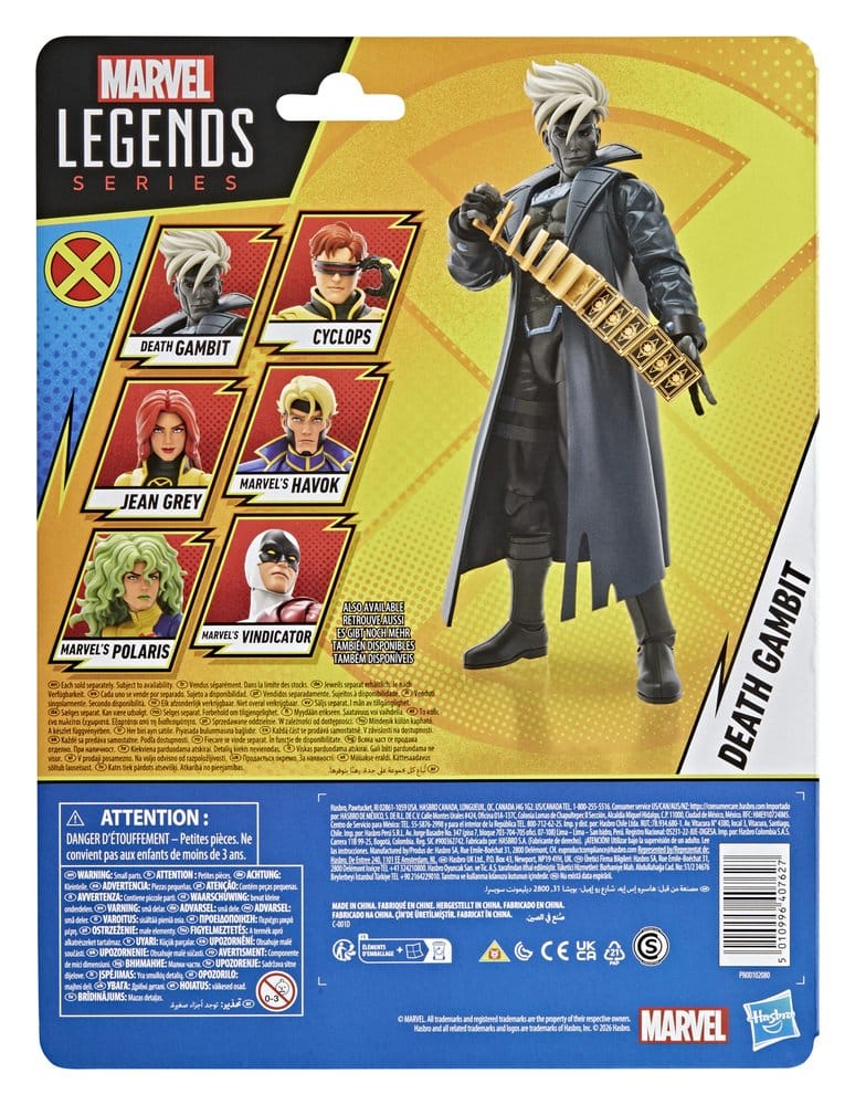 [PRÉ-RESERVA] X-Men '97 Marvel Legends Action Figure Death Gambit 15 cm