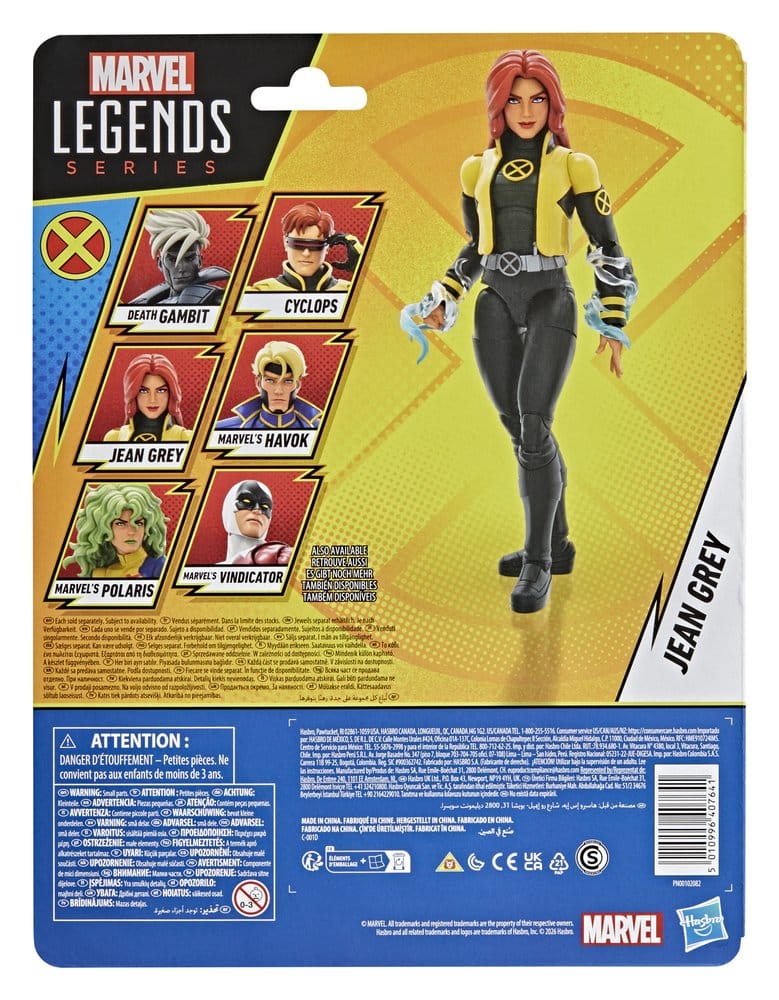 [PRÉ-RESERVA] X-Men '97 Marvel Legends Action Figure Jean Grey 15 cm