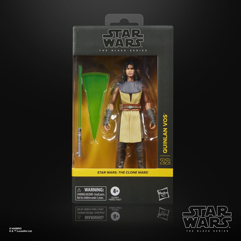[PRÉ-RESERVA] Star Wars: The Clone Wars Black Series Action Figure Qunlan Vos 15 cm