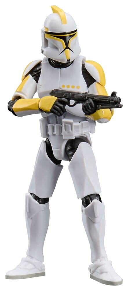 [PRÉ-RESERVA] Star Wars Episode II Vintage Collection Action Figure Clone Trooper Commander 10 cm