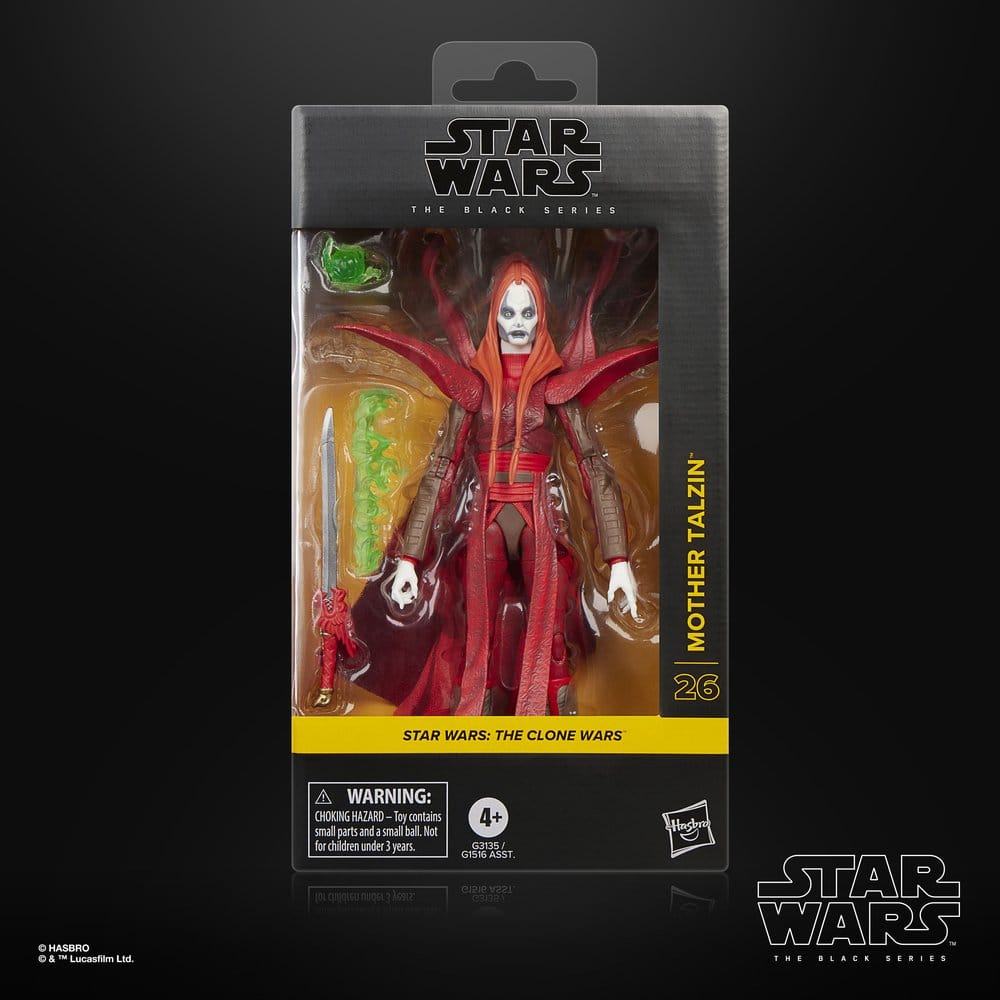 [PRÉ-RESERVA] Star Wars: The Clone Wars Black Series Action Figure Mother Talzin 15 cm