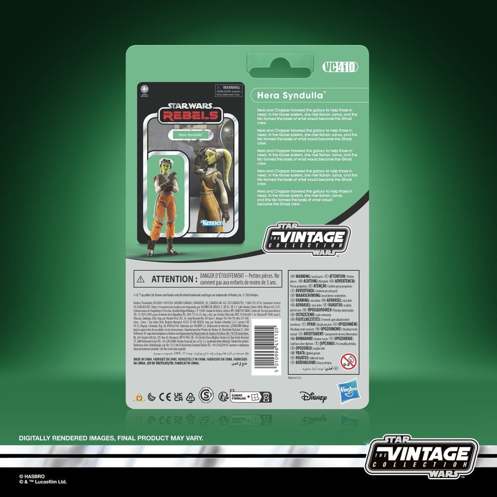[PRÉ-RESERVA] Star Wars Rebels Vintage Collection Action Figure Hera Syndulla (Spectre-2) 10 cm