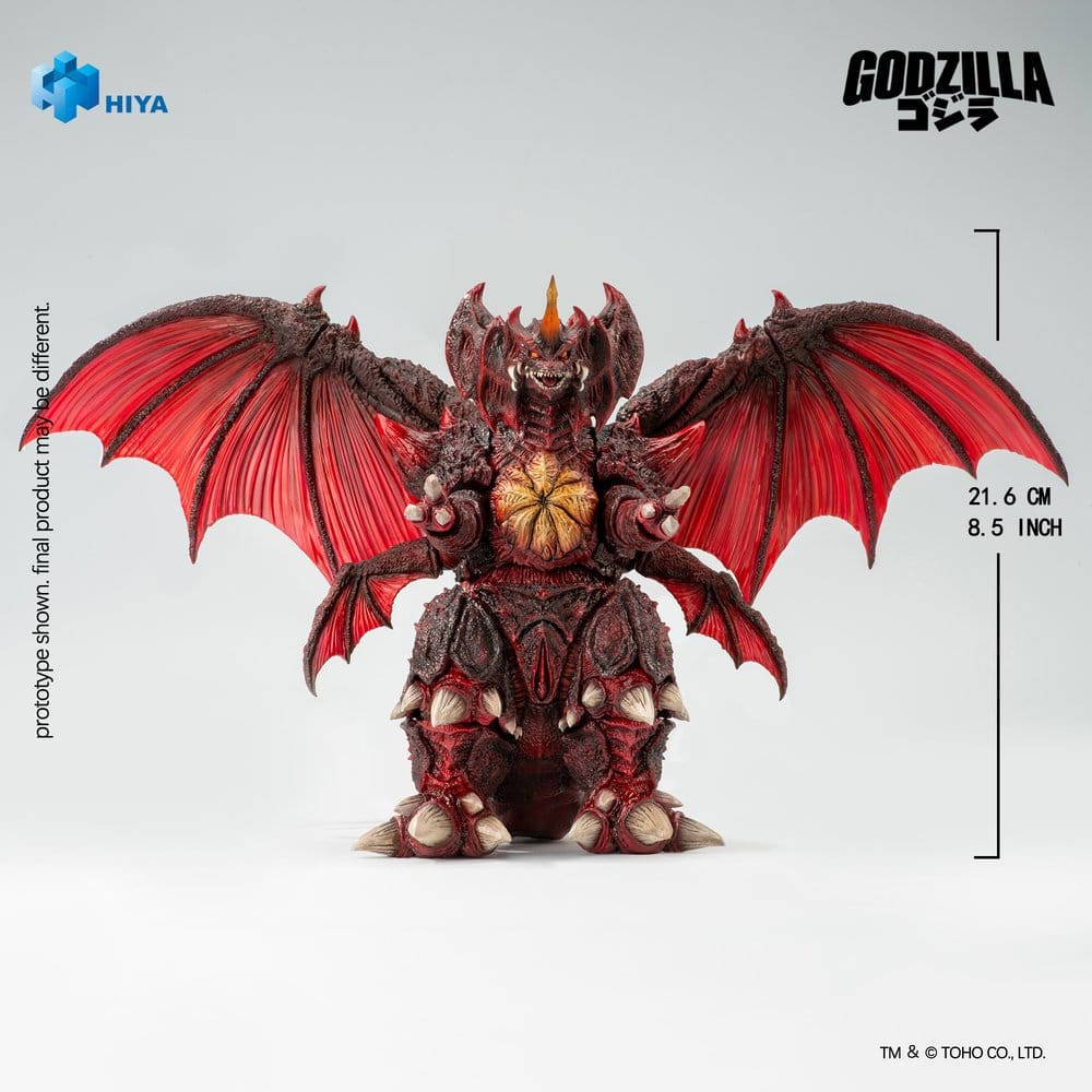 [PRÉ-RESERVA] Godzilla vs. Destoroyah (1995) Exquisite Basic Action Figure Destoroyah 22 cm