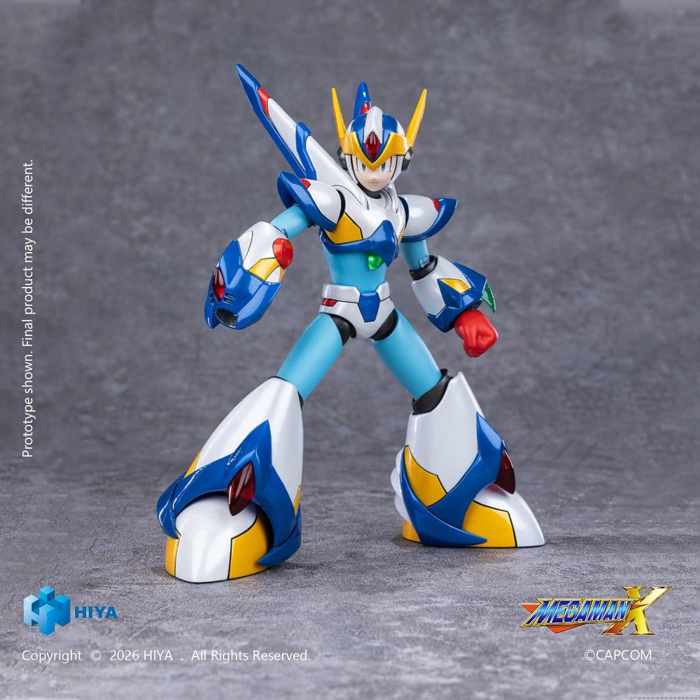 [PRÉ-RESERVA] Mega Man X Exquisite Basic Series  Actionfigur X Falcon Armor Version 15 cm