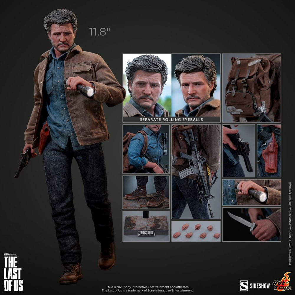 [PRÉ-RESERVA] The Last of Us Action Figure 1/6 Joel Miller 30 cm