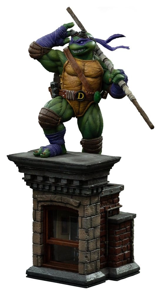 [PRÉ-RESERVA] Teenage Mutant Ninja Turtles Art Scale Statue 1/10 Donatello Unleashed 32 cm