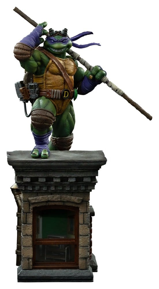 [PRÉ-RESERVA] Teenage Mutant Ninja Turtles Art Scale Statue 1/10 Donatello Unleashed 32 cm