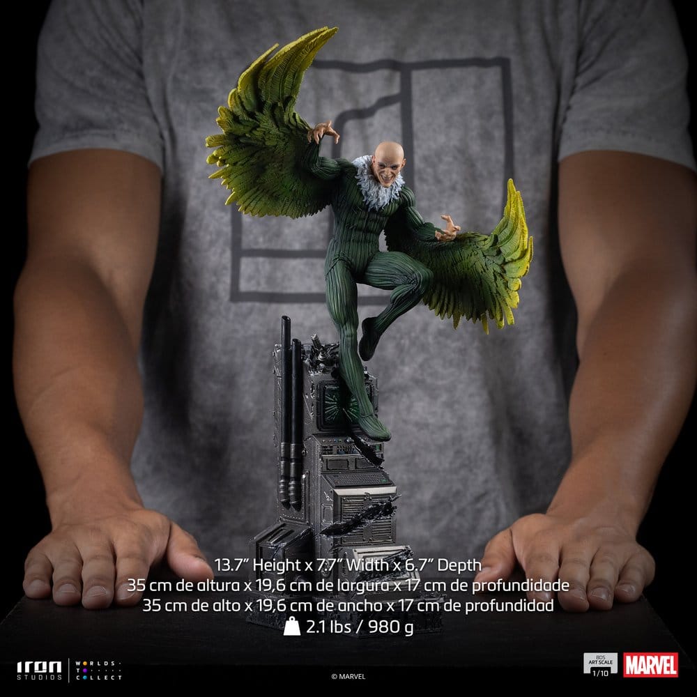 [PRÉ-RESERVA] Marvel Comics BDS Art Scale Statue 1/10 Vulture (Spider-Man vs Villains Diorama) 35 cm
