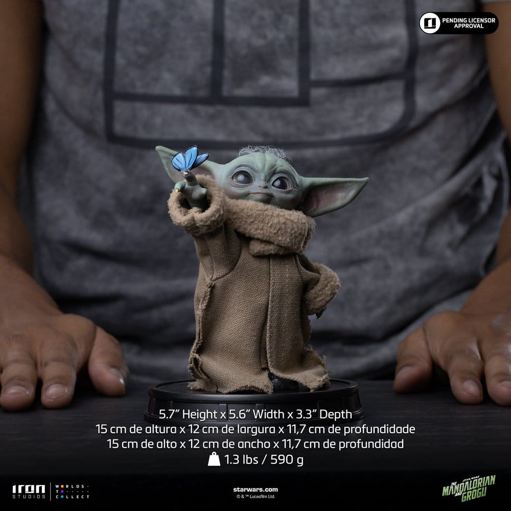 [PRÉ-RESERVA] The Mandalorian & Grogu Grogu Collection Statue Grogu Butterfly Wonder