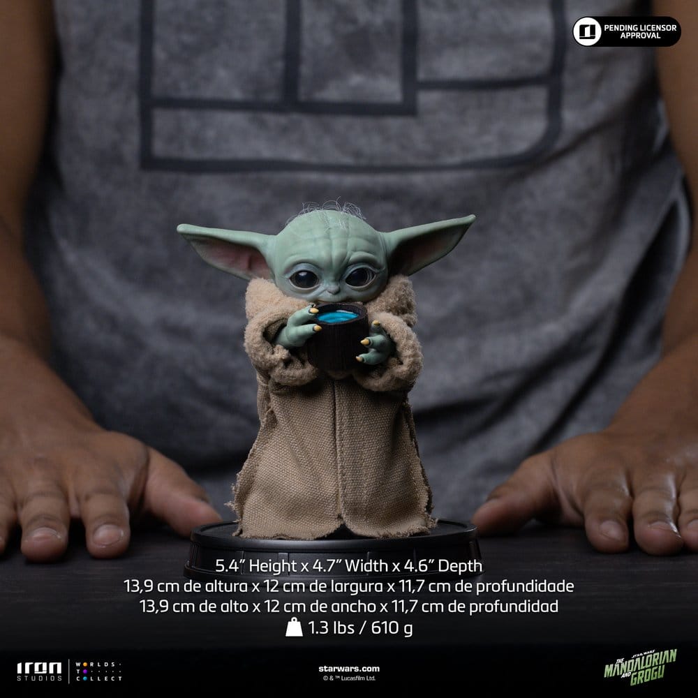 [PRÉ-RESERVA] The Mandalorian & Grogu Grogu Collection Statue Grogu Always Hungry