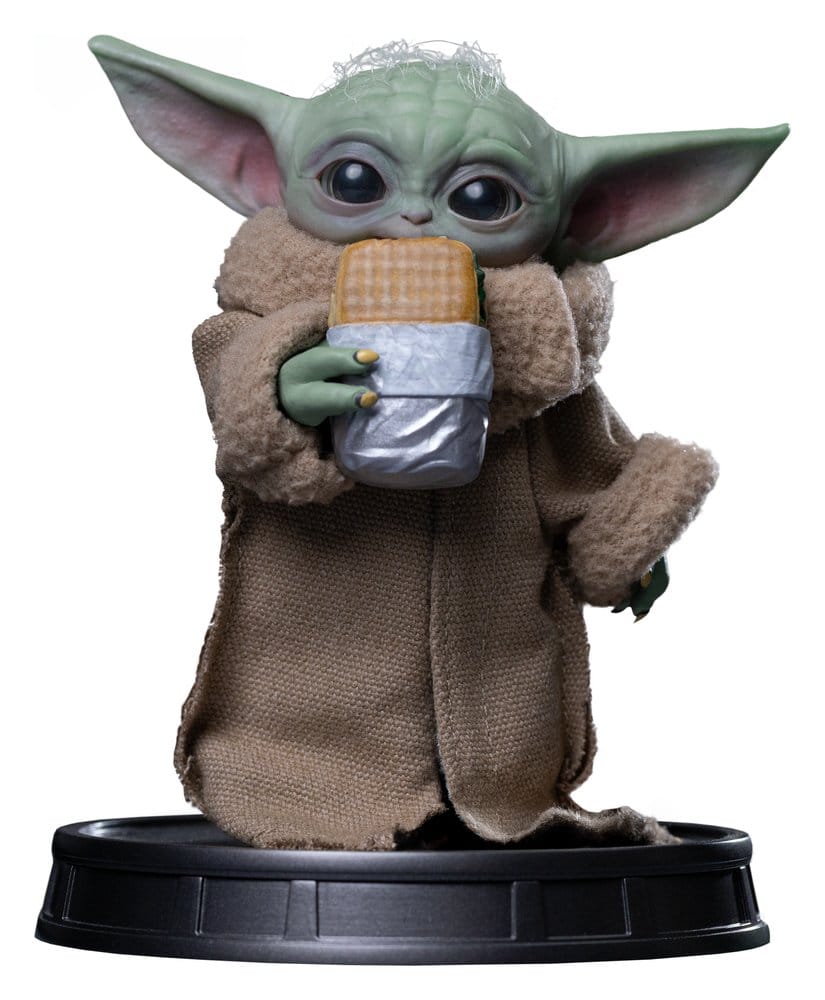 [PRÉ-RESERVA] The Mandalorian & Grogu Grogu Collection Statue Grogu Food Cart Snack