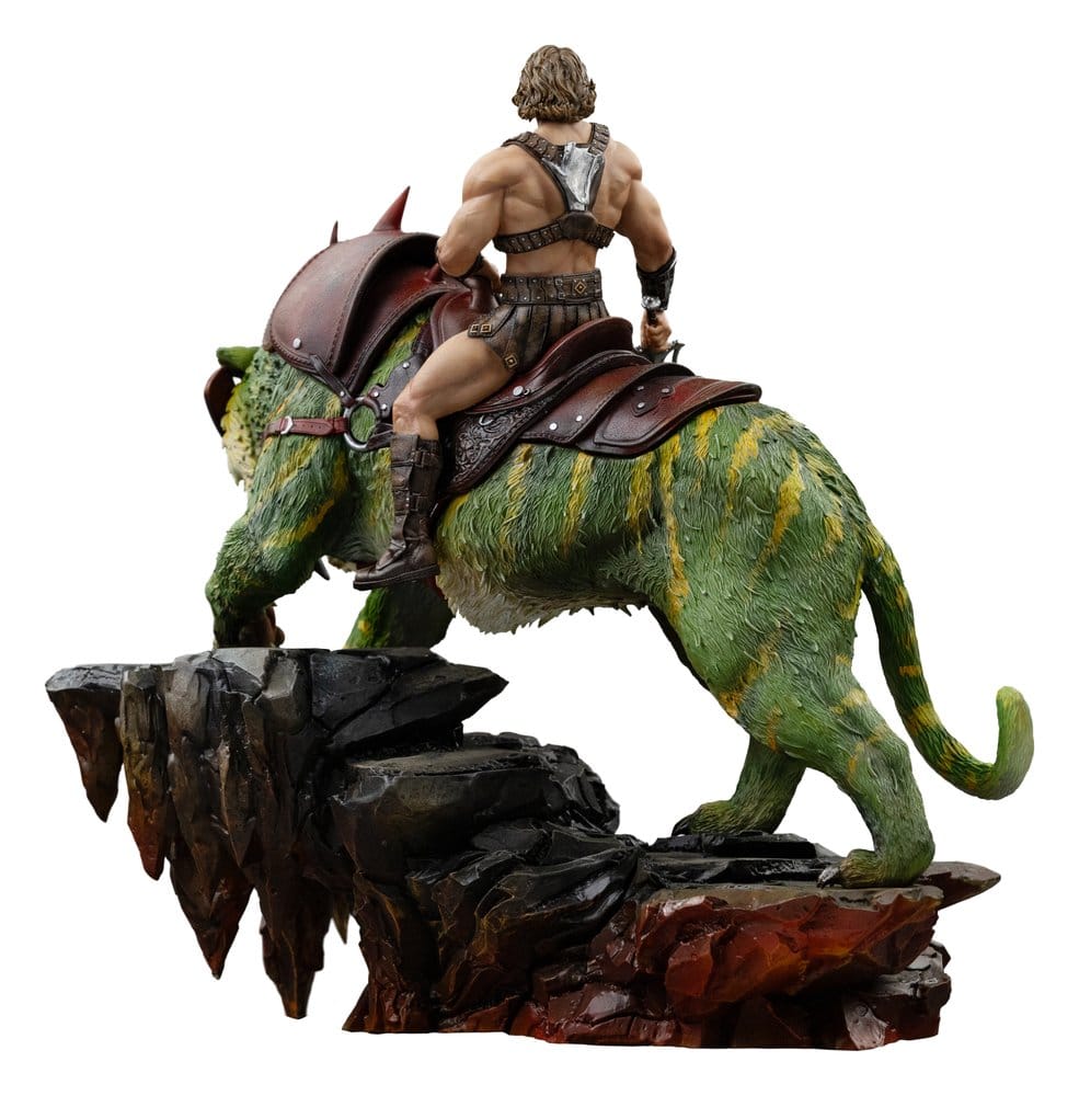 [PRÉ-RESERVA] Masters of the Universe Art Scale Statue 1/10 He-Man and Battle Cat 33 cm