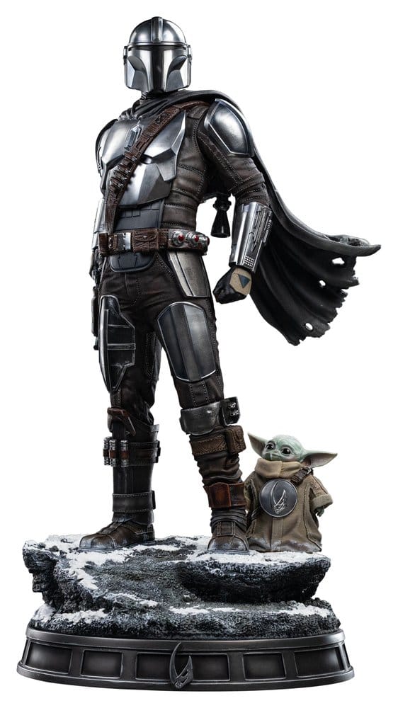[PRÉ-RESERVA] The Mandalorian & Grogu Legacy Replica Statue 1/4 The Mandalorian and Grogu 57 cm