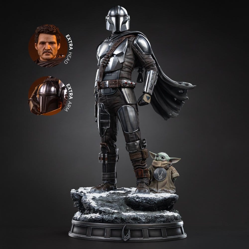 [PRÉ-RESERVA] The Mandalorian & Grogu Legacy Replica Statue 1/4 The Mandalorian and Grogu 57 cm