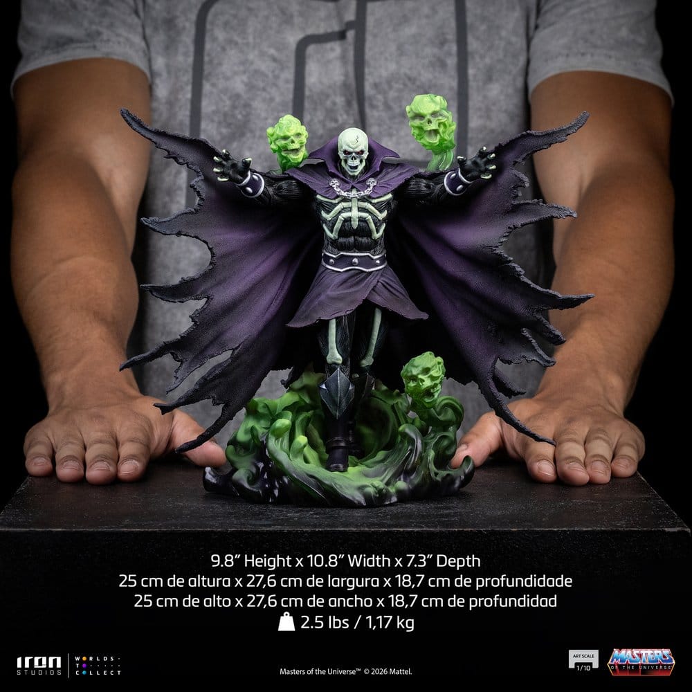 [PRÉ-RESERVA] Masters of the Universe Art Scale Statue 1/10 Scareglow (Glow in the Dark) 25 cm