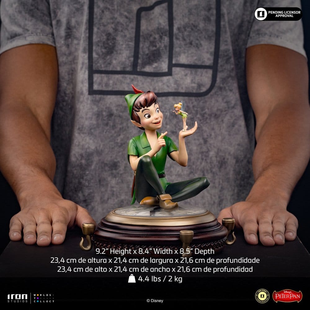 [PRÉ-RESERVA] Peter Pan (1953) Art Scale Statue 1/10 Peter Pan & Tinkerbell 23 cm