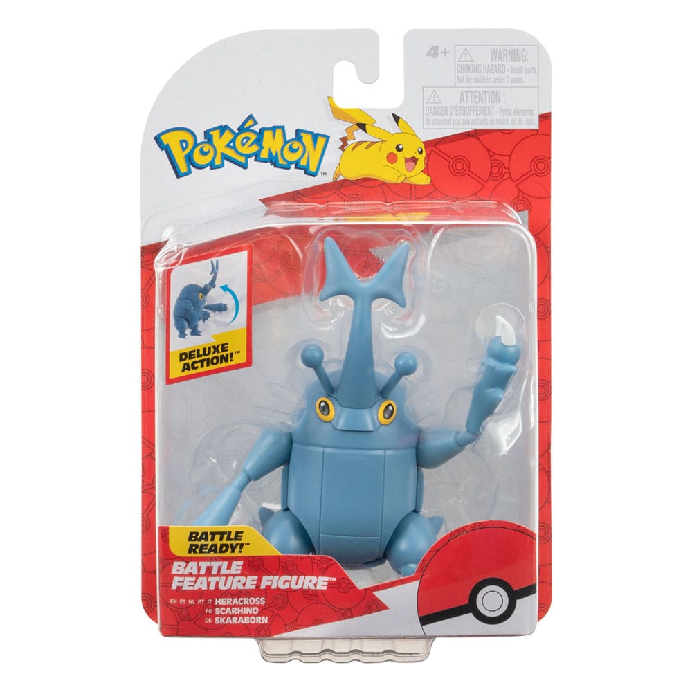 [PRÉ-RESERVA] Pokémon Battle Feature Figure Heracross 7 cm