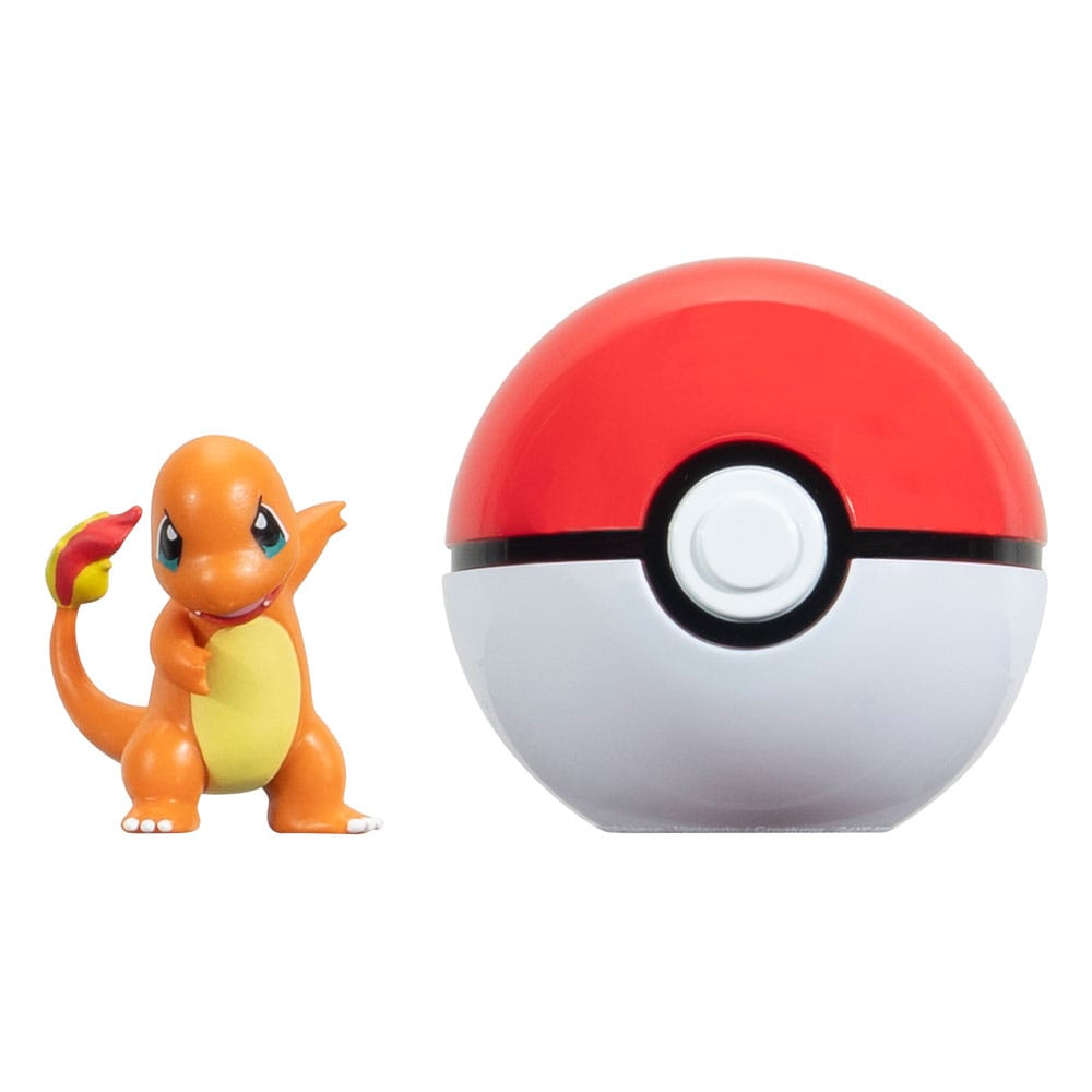 [PRÉ-RESERVA] Pokémon Clip'n'Go Poké Balls Charmander #1 & Poké Ball