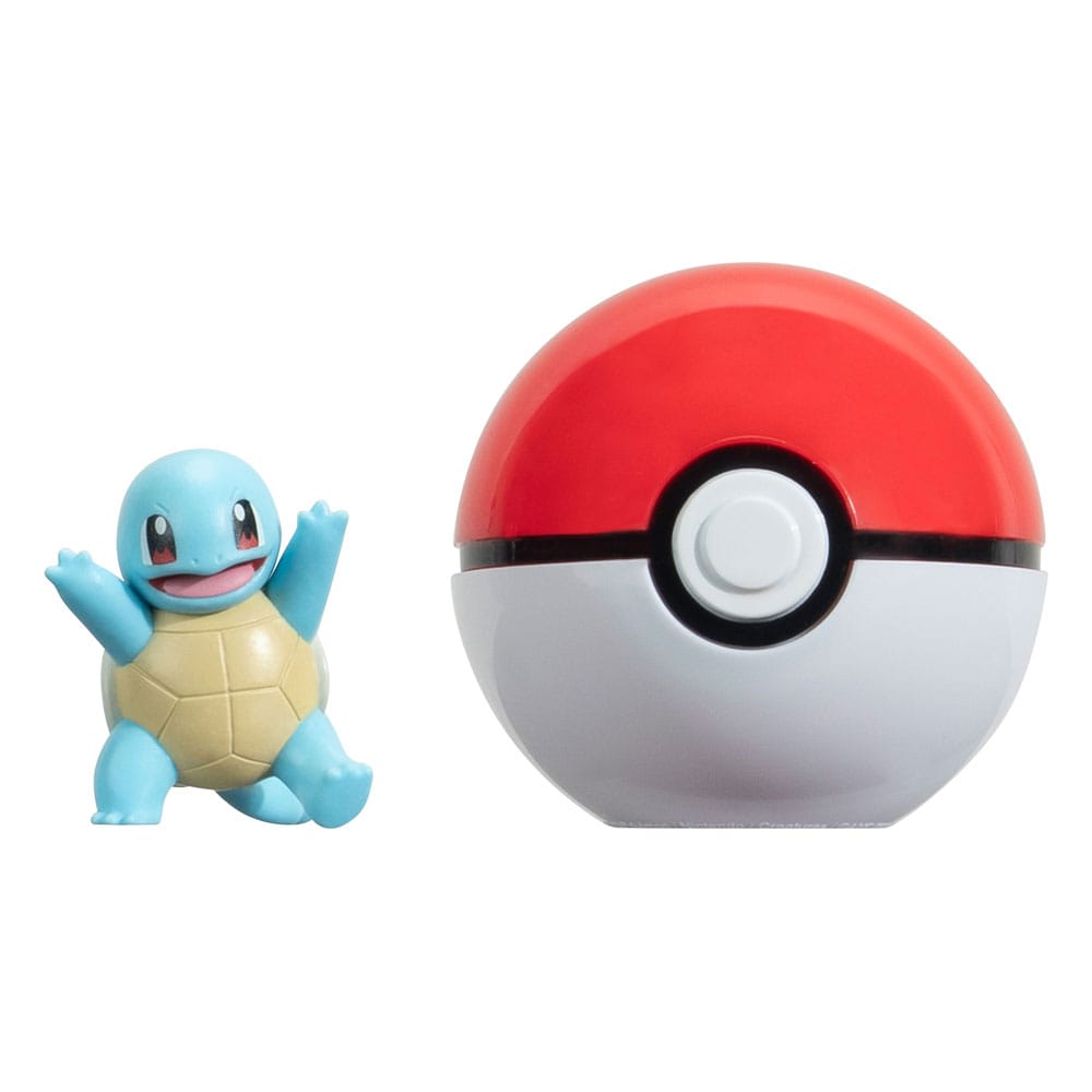 [PRÉ-RESERVA] Pokémon Clip'n'Go Poké Balls Squirtle #3 & Poké Ball