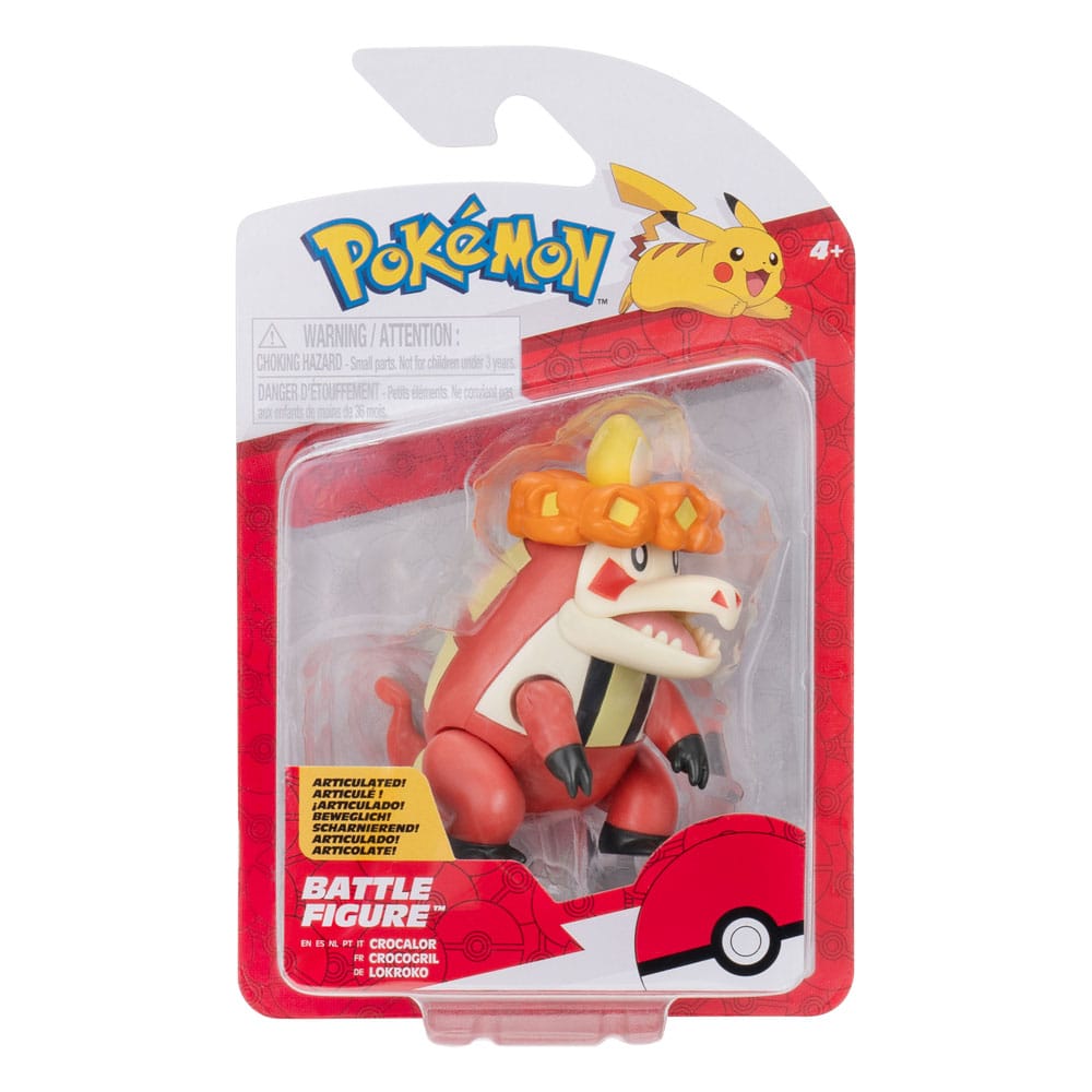 [PRÉ-RESERVA] Pokémon Battle Figure Crocalor 5 cm