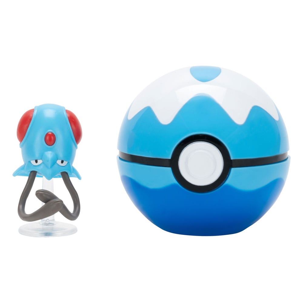 [PRÉ-RESERVA] Pokémon Clip'n'Go Poké Balls Tentacool & Dive Ball