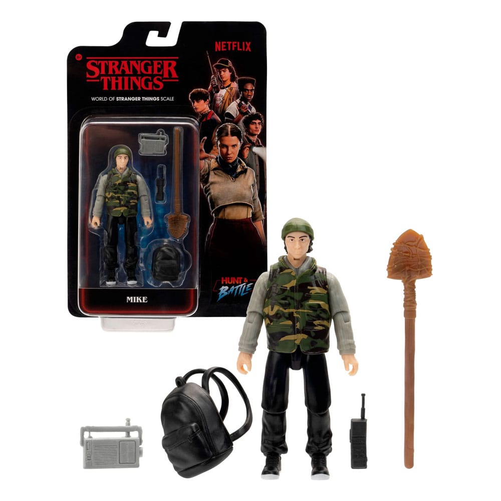 Stranger Things World Of Core Figures  Action Figure Mike with Accy 10 cm