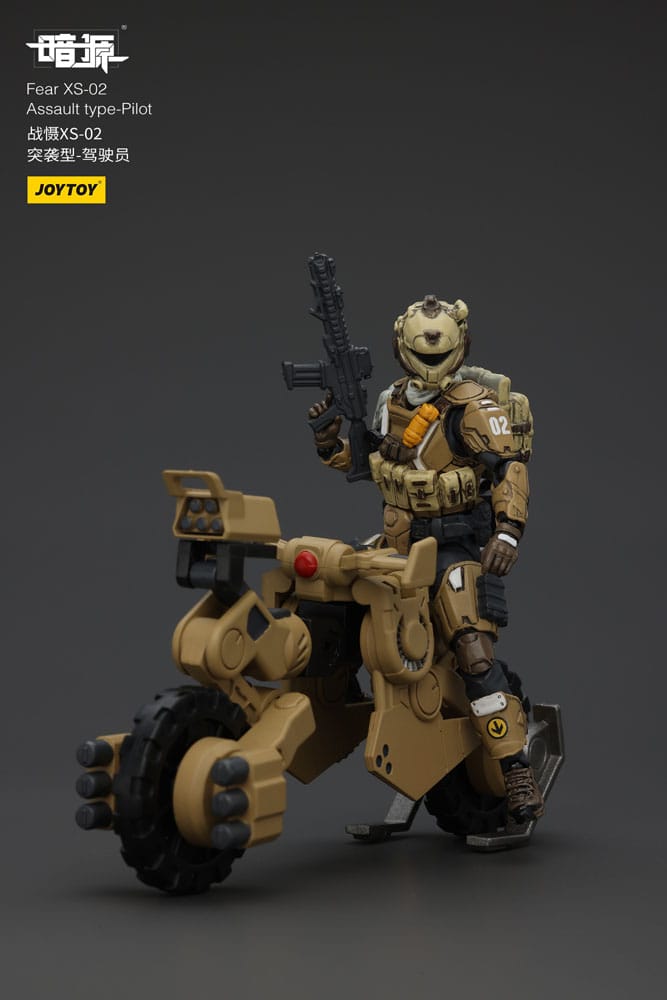 Battle For the Stars Actionfigur Fear XS-02 Assault type-Pilot 12 cm