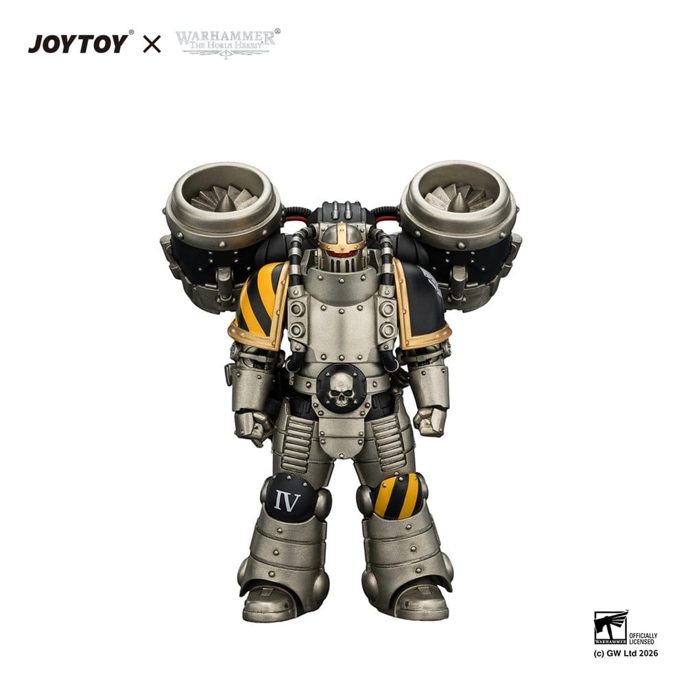[PRÉ-RESERVA] Warhammer The Horus Heresy Action Figure Iron Warriors MkII Assault Legionary 2 12 cm