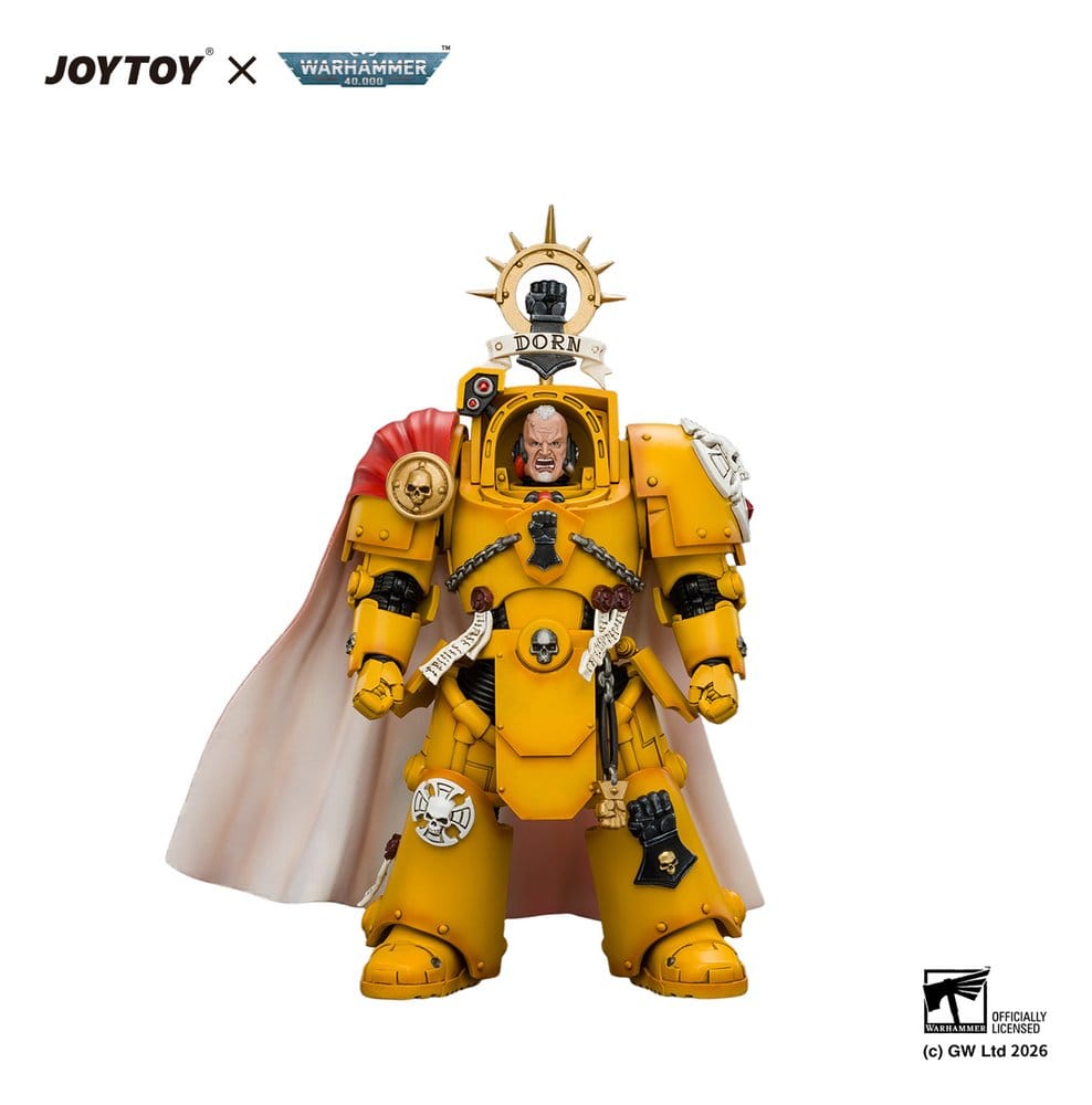 [PRÉ-RESERVA] Warhammer Action Figure Imperial Fists Darnath Lysander 14 cm