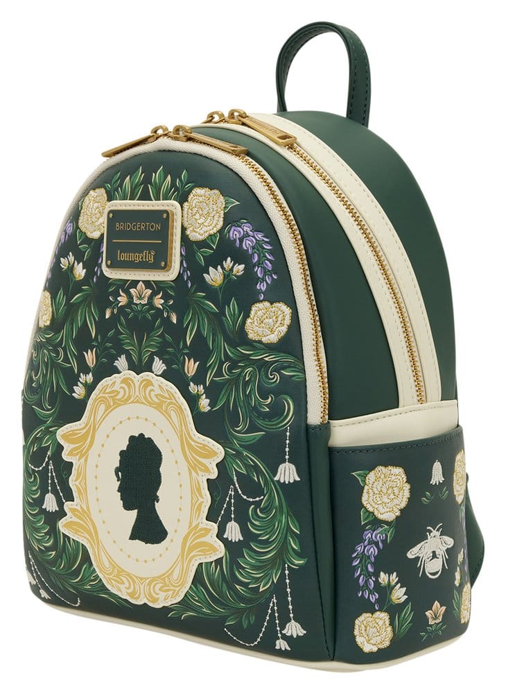 Netflix by Loungefly Mini Backpack Bridgerton Silhouette Floral