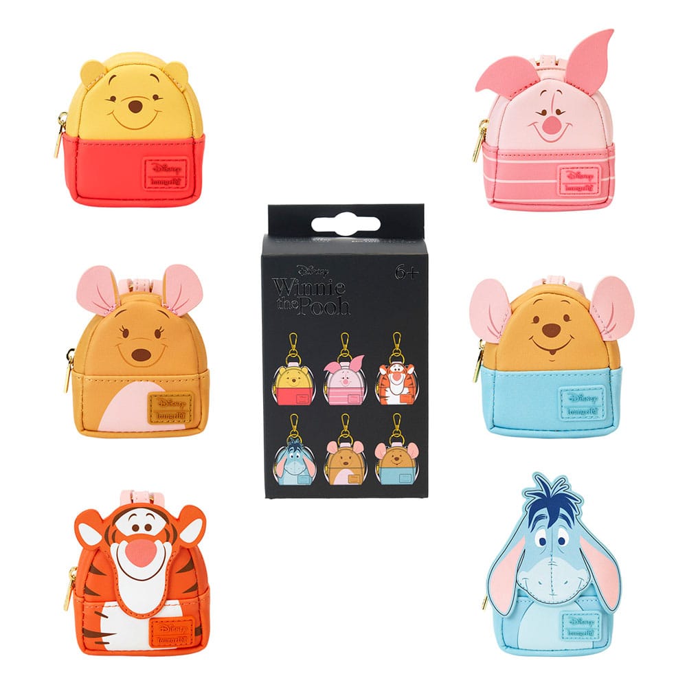 [PRÉ-RESERVA] Disney: Winnie The Pooh Bag Charm Mystery Box Display (15)