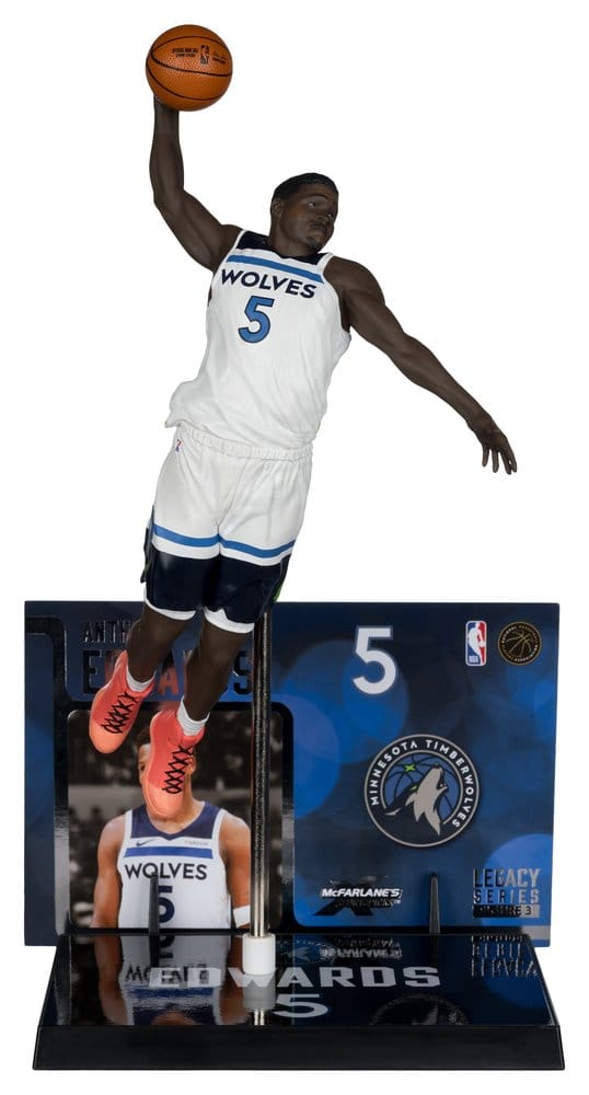 [PRÉ-RESERVA] NBA McFarlane's SportsPicks Action Figure Anthony Edwards (Minnesota Timberwolves) 21 cm