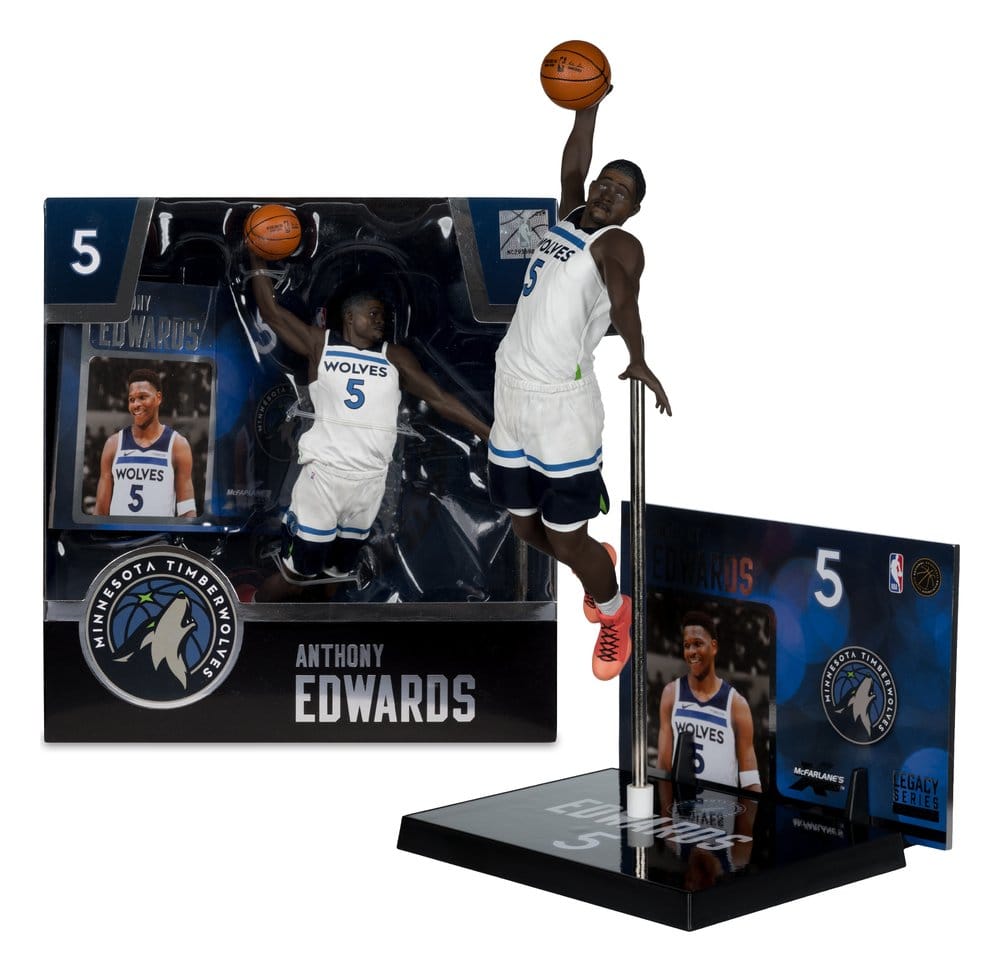 [PRÉ-RESERVA] NBA McFarlane's SportsPicks Action Figure Anthony Edwards (Minnesota Timberwolves) 21 cm