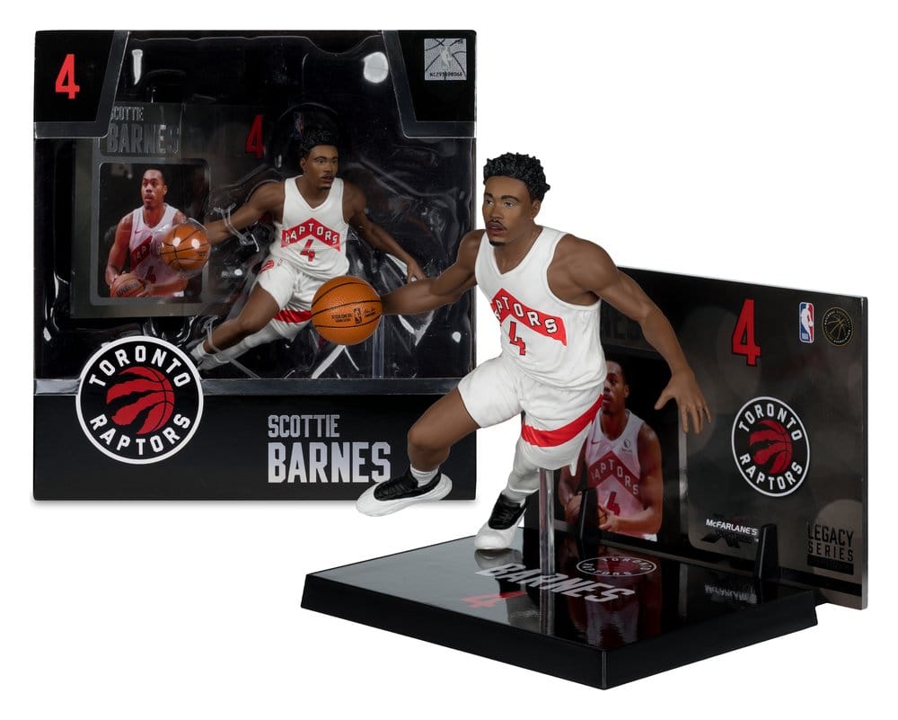 [PRÉ-RESERVA] NBA McFarlane's SportsPicks Action Figure Scottie Barnes (Toronto Raptors) 15 cm