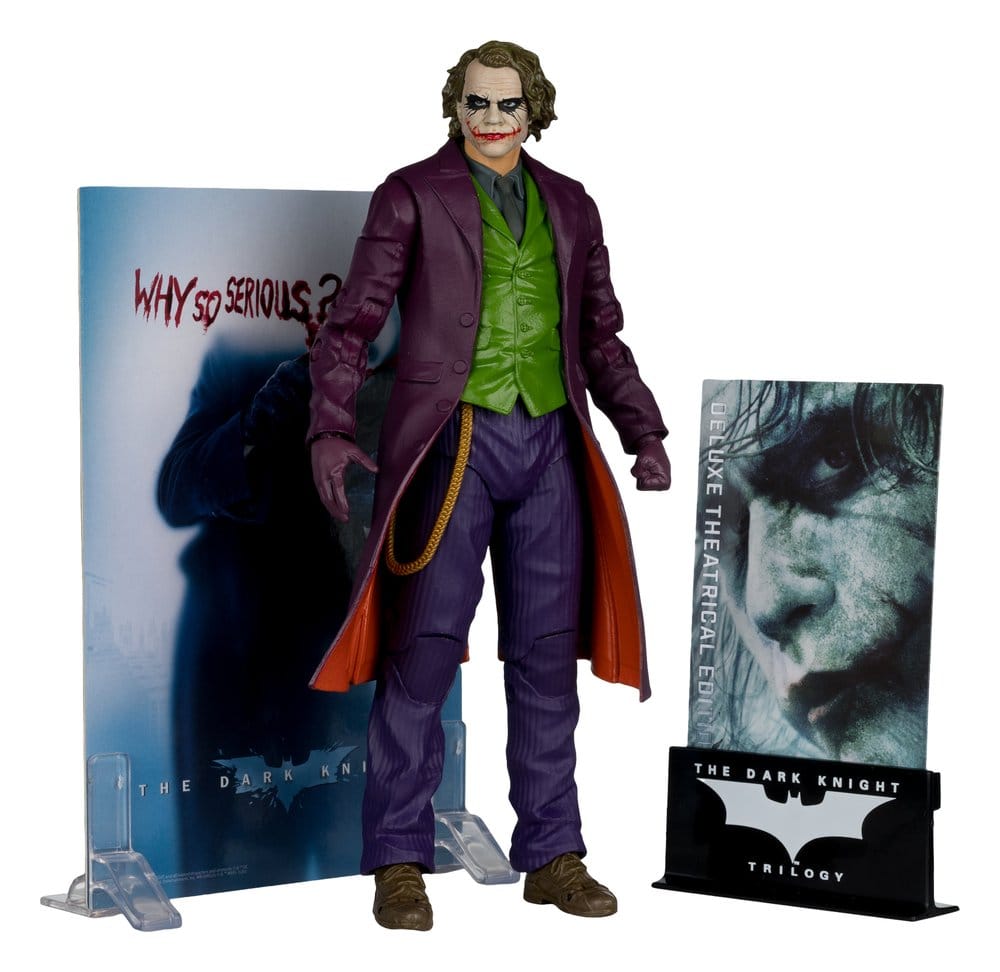 [PRÉ-RESERVA] The Dark Knight DC Multiverse Deluxe Theatrical Edition Action Figure Joker 18 cm