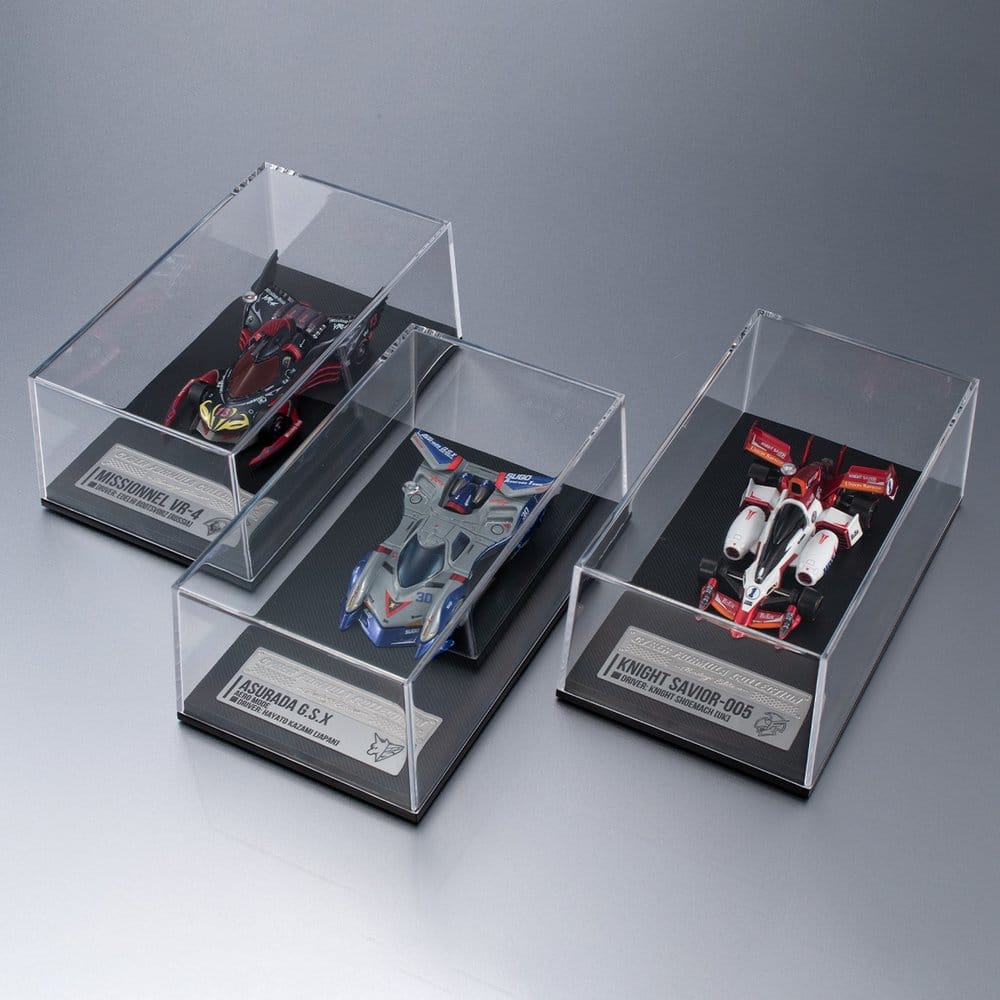 [PRÉ-RESERVA] Future GPX Cyber Formula Cyber Formula Collection -Heritage Edition- Vehicle Set 3-Pack Asurada G.S.X Aero Mode & Knight Savior 005 & Missionel VR-4
